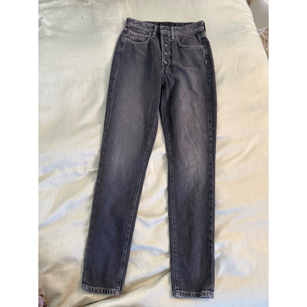 Joe's‎ Jeans x WeWoreWhat The Danielle High Rise Vintage Straight Black 23